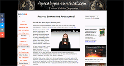 Desktop Screenshot of apocalypse-survival.com